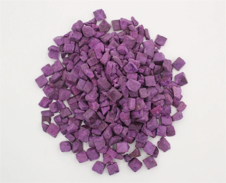 Freeze Dried Purple Sweet Potato Cube 6*6