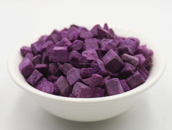Freeze Dried Purple Sweet Potato Cube 6*6